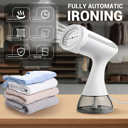 Compact Travel-Friendly Clothes Steamer