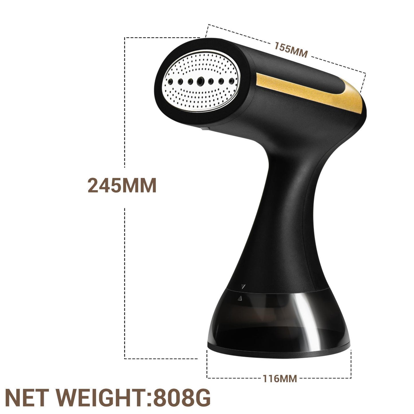 Compact Travel-Friendly Clothes Steamer