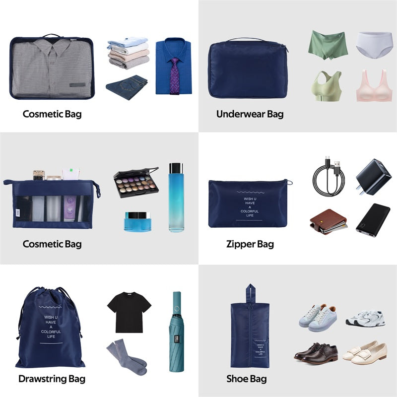 Fashionable Solid Color Storage Bag