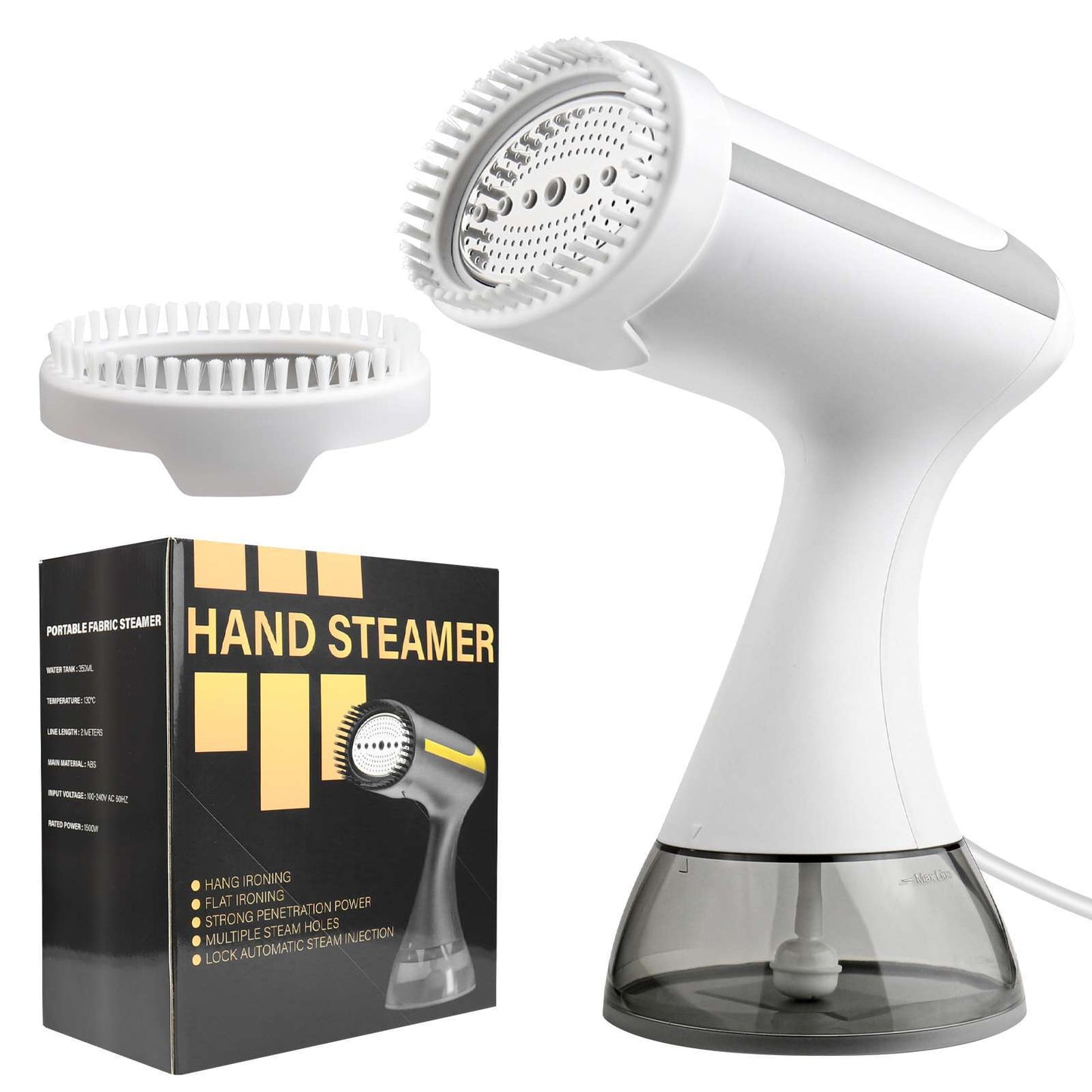 Compact Travel-Friendly Clothes Steamer