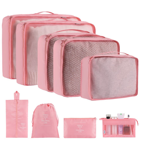 Fashionable Solid Color Storage Bag